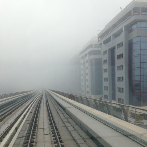 Szr in the fog - from metro